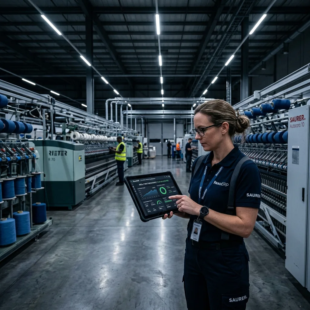 Manufacturing ERP Module Dashboard