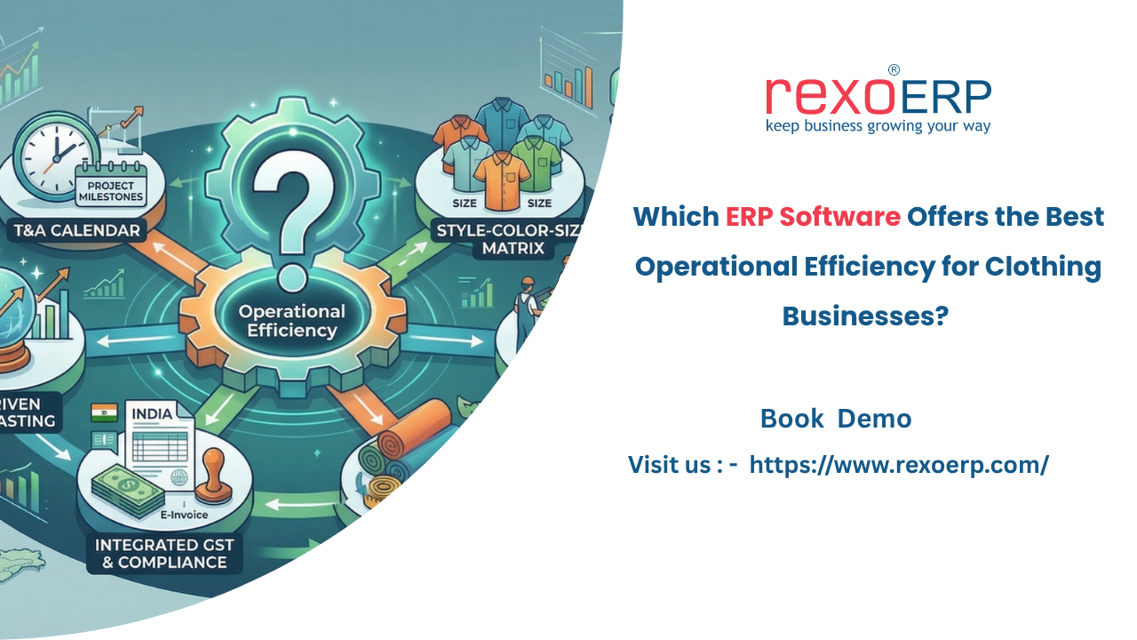 Which ERP Software Offers the Best Operational Efficiency for Clothing Businesses?