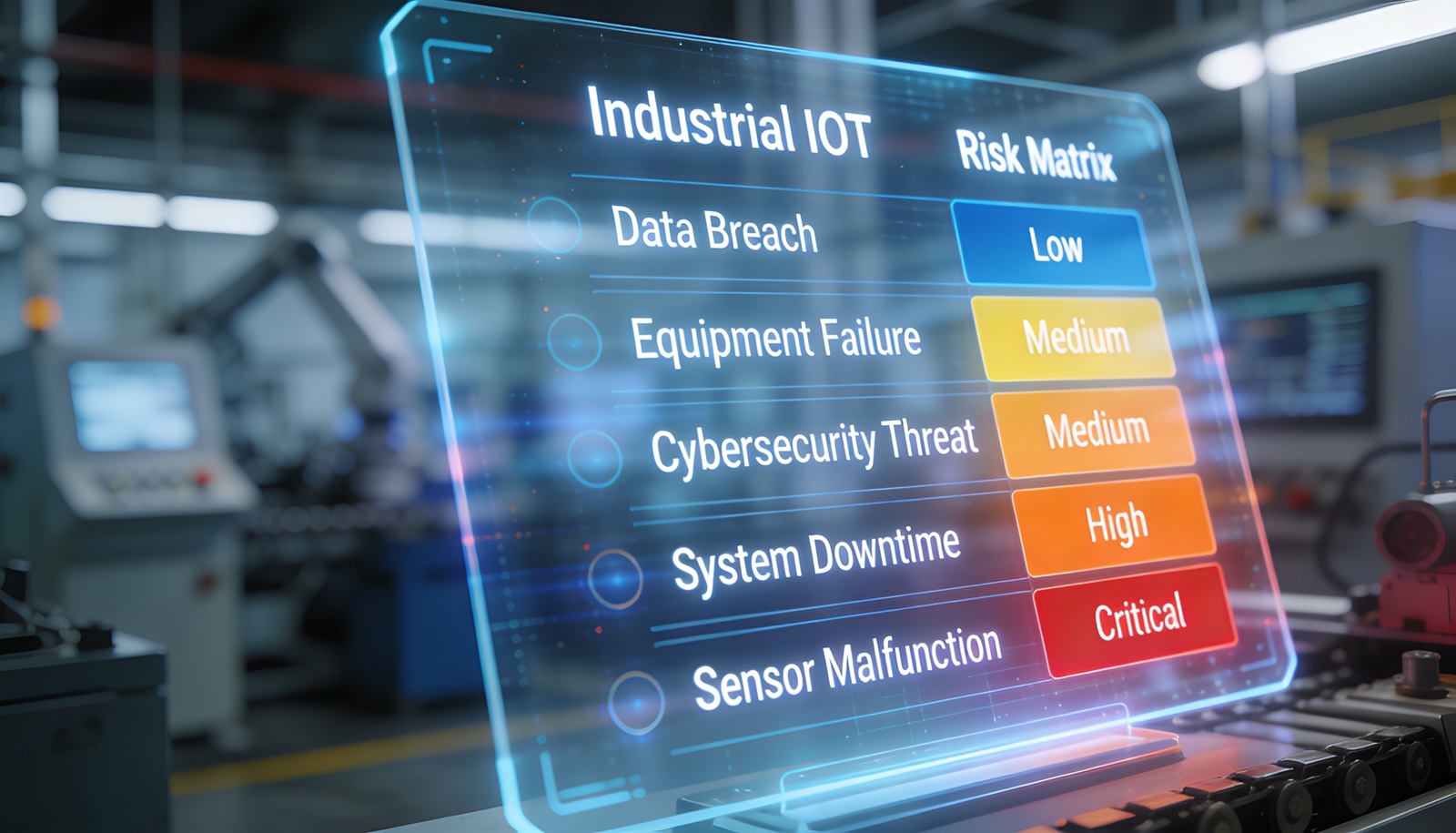 IoT Risk Matrix in Manufacturing
