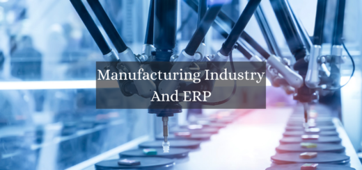 ERP for manufacturing industry