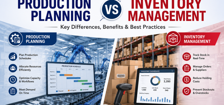 production planning vs inventory management
